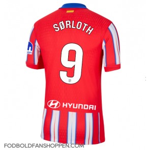 Atletico Madrid Alexander Sorloth #9 Hjemmebanetrøje 2024-25 Kortærmet